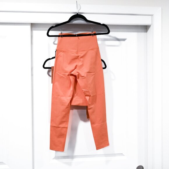 Girlfriend Collective Size XS Orange Leggings and Sports Bra Set NWT - Picture 6 of 9